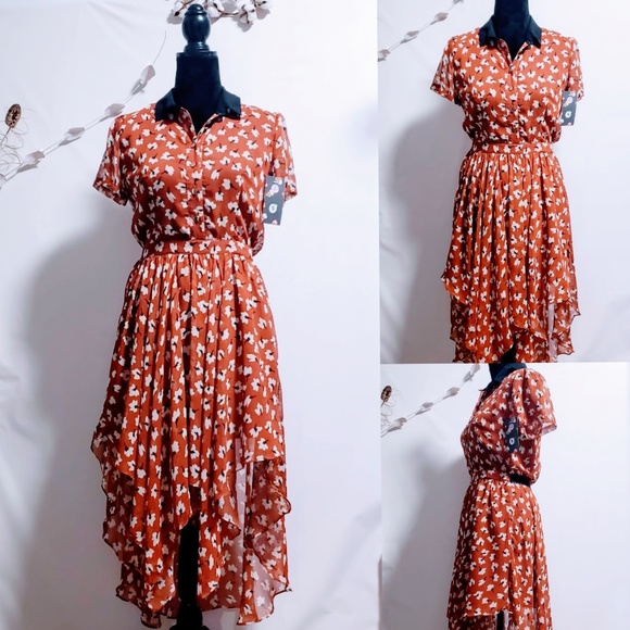 Modcloth Dresses & Skirts - 🆕Modcloth Louche Asymmetrical A-Line Dress S 🦄💋